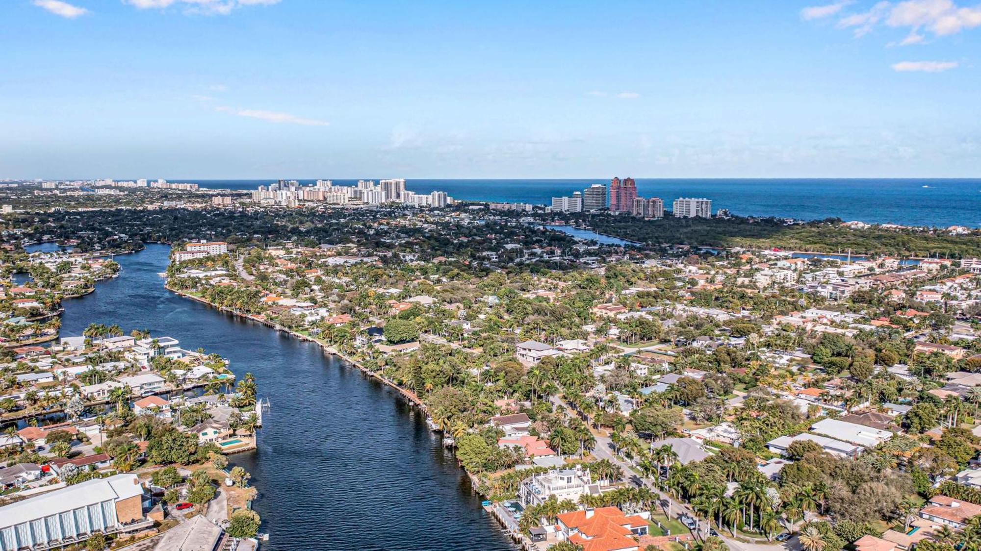The Modern Castle Canal View Access Rooftop Living Greenhouse Vlllas Fort Lauderdale Dış mekan fotoğraf